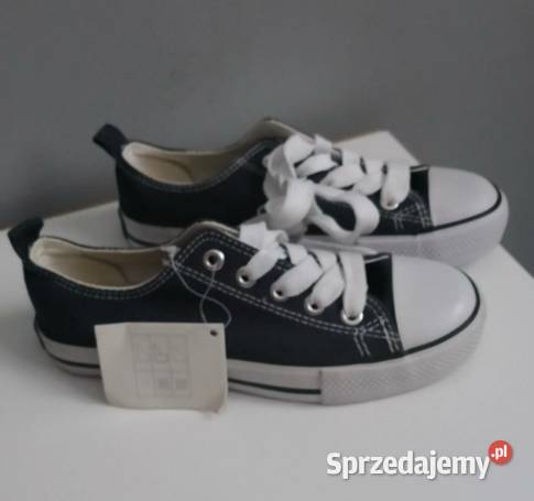 Trampki granatowe rozmiar 33 59 lubelskie Opole Lubelskie sprzedam