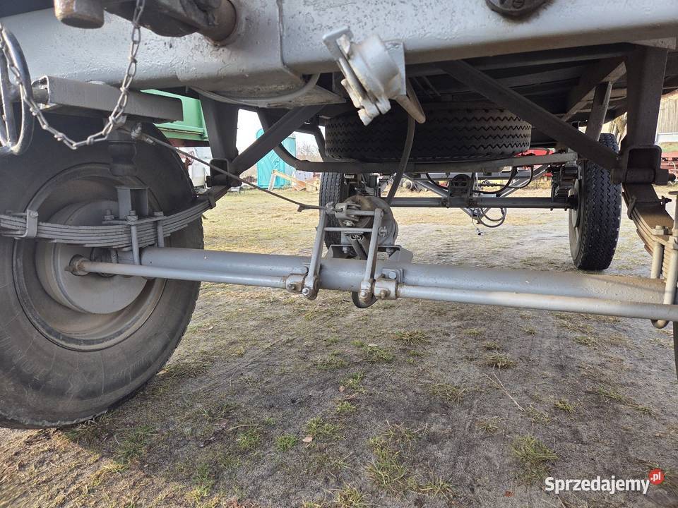 Przyczepa Autosan D46 zarejestrowana w super nieuszkodzony Złoczew