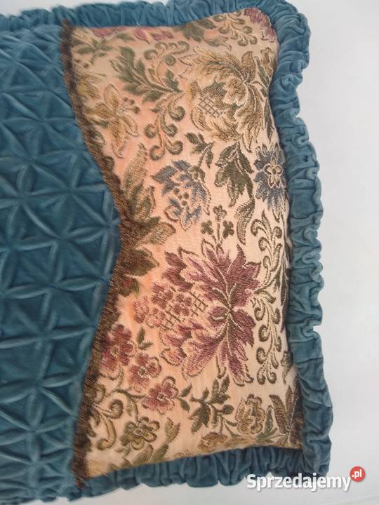 Gobelinowa poduszka 53x44 retro pomorskie Miłobądz sprzedam