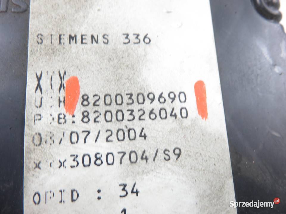 BSI RENAULT MEGANE II 15 dCi 8200309690