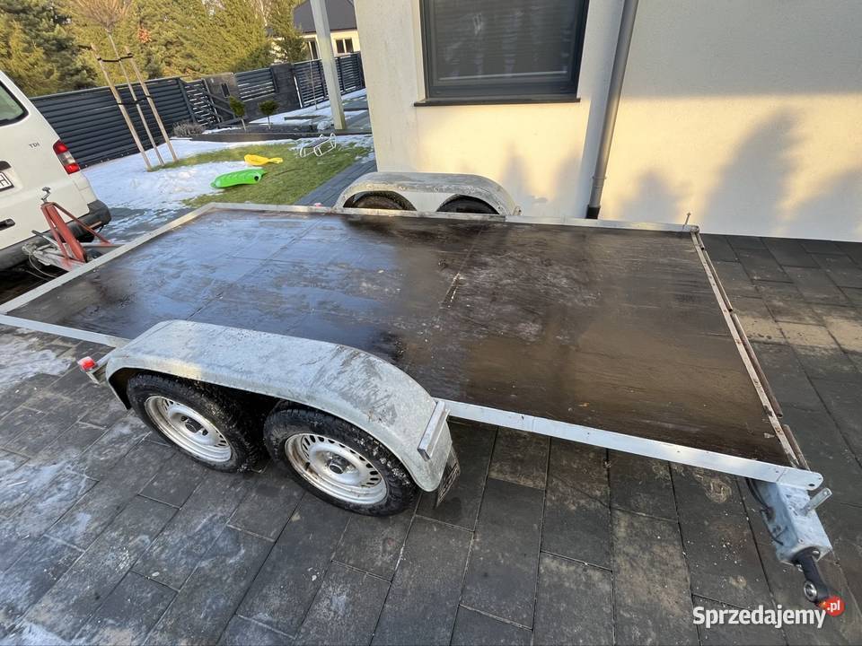 Przyczepka dwuosiowa Bockmann 2000dmc platforma Przyczepy Turek