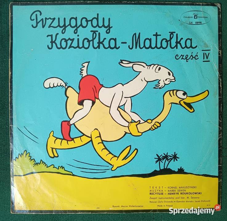 Przygody Koziołka Matołka cz 1234 Winyl Zbylitowska Góra