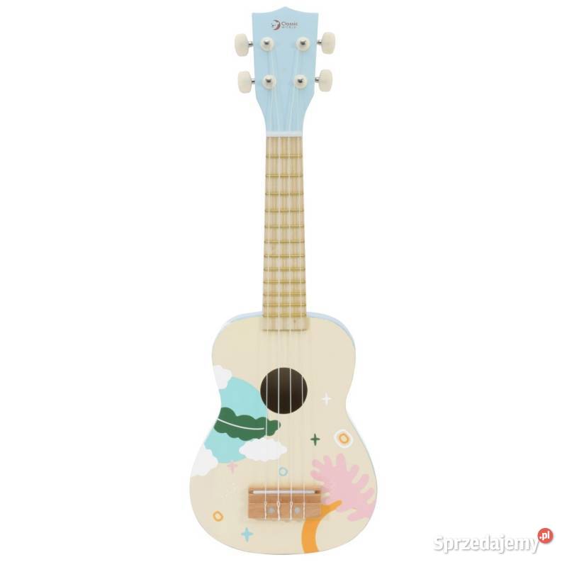 CLASSIC WORLD Drewniane Ukulele Gitara Dzieci Plastyczne Kraków sprzedam