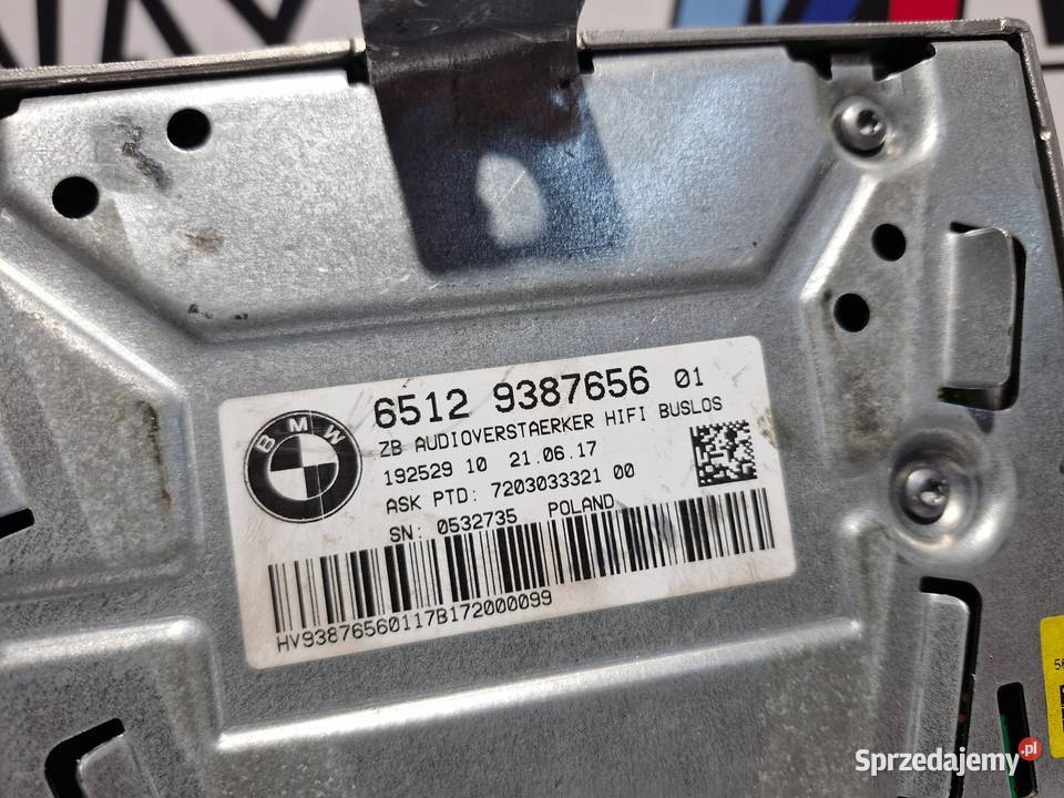 BMW F39 F48 WZMACNIACZ SYSTEMU AUDIO HIFI