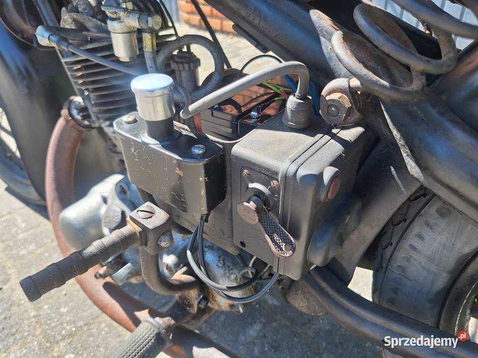 Dkw Sb200 1936 wersja Luxus z elektrycznym Wieleń