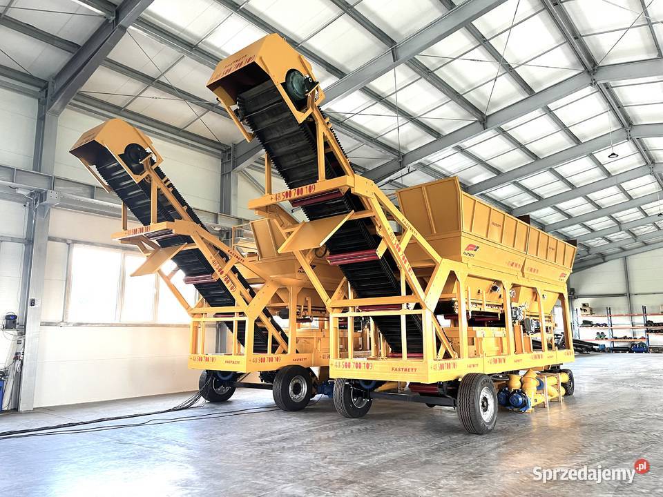 Węzeł betoniarski wytwórnia stabilizacji Parczew