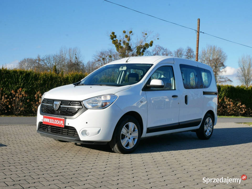 Dacia Dokker 15 DCi 95 Eu6 Kraj VAT 23 Brutto centralny zamek Dokker Goczałkowice-Zdrój