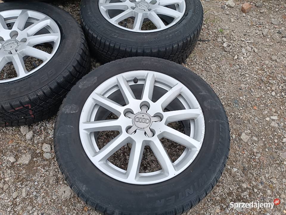 Sprzedam komplet kół aluminiowych Audi A4 B8 16 Opony i felgi Posada