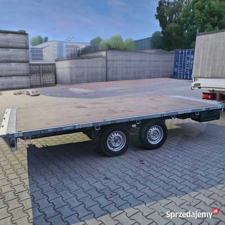 Przyczepa laweta 2700DMC 4m STEMA towarowe