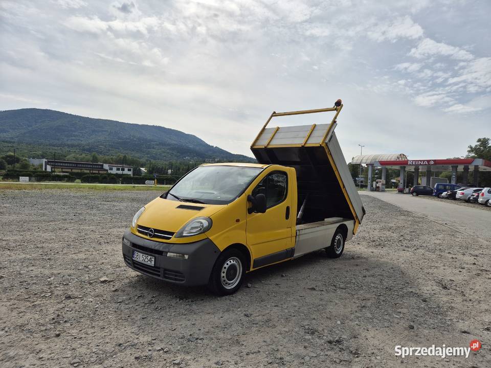 FVAT 23 Opel Vivaro WYWROTKAKIPER UNIKAT Zadbana Bujaków