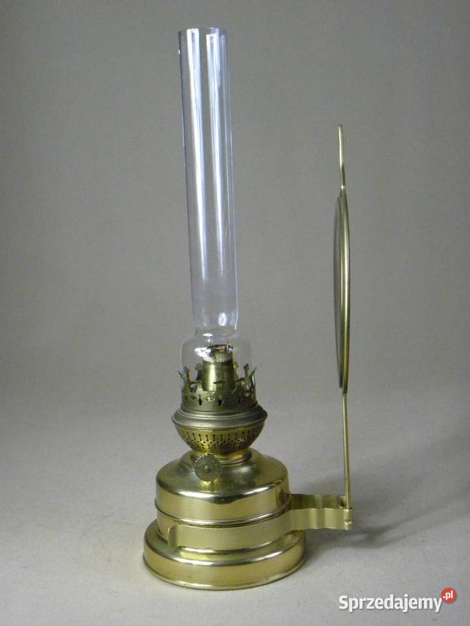 Lampa naftowa z odbłyśnikiem kinkiet Legnica
