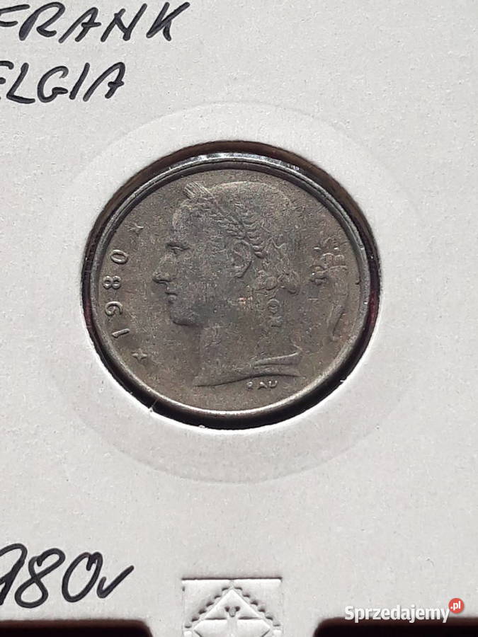 1 Frank Belgia 1980 rBelie wielkopolskie