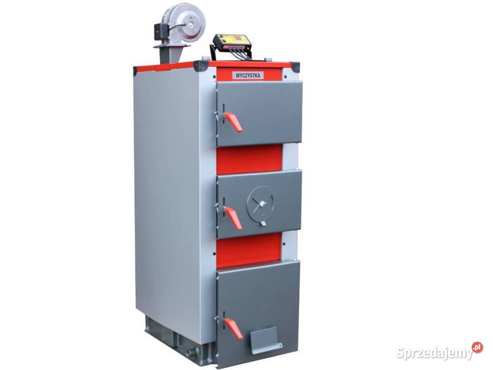 Kocioł piec 50KW do 450m2 na drewno węgiel Kotły i Piece CO warmińsko-mazurskie Giżycko sprzedam