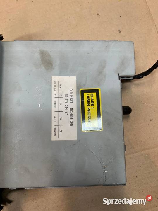 Zmieniarka płyt blaupunkt citroen c4 I peugeot