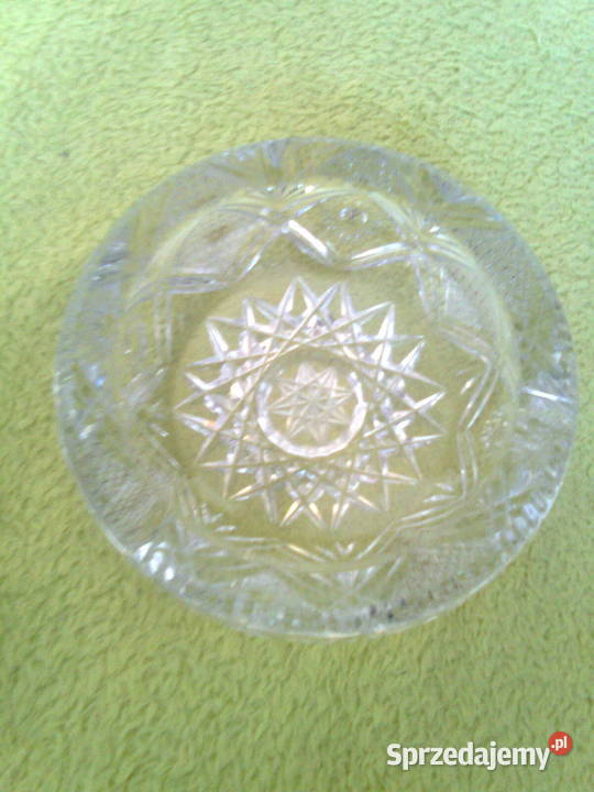 Popielniczka kryształowa Łódź