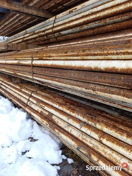 Rura fi 51mm 6m słupki konie bydło metal Częstochowa sprzedam