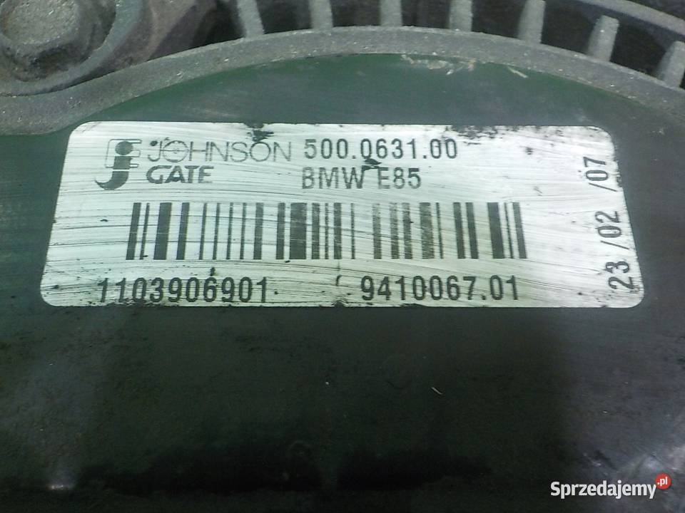 BMW X3 E83 LIFT 20 D 07r 5D wentylator chlodnicy osobowe Suków