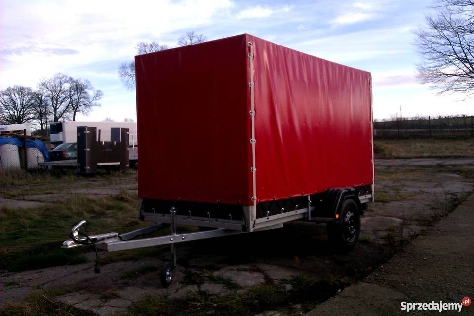 przyczepa lekka z plandeką PJ 75 Cargocar Kusowo