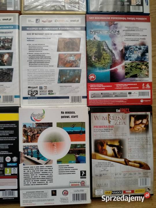 sprzedaży dotyczy 22 gier Komputerowe PC Legnica