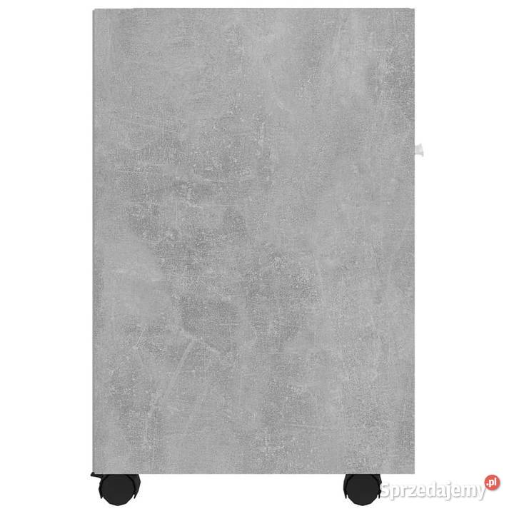 Szafka boczna z kółkami szarość betonu 33x38x60 Warszawa