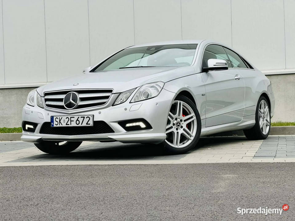 Mercedes E 250 22 dci automat coupe W212 2009 klimatyzacja Mercedes-Benz Mikołów