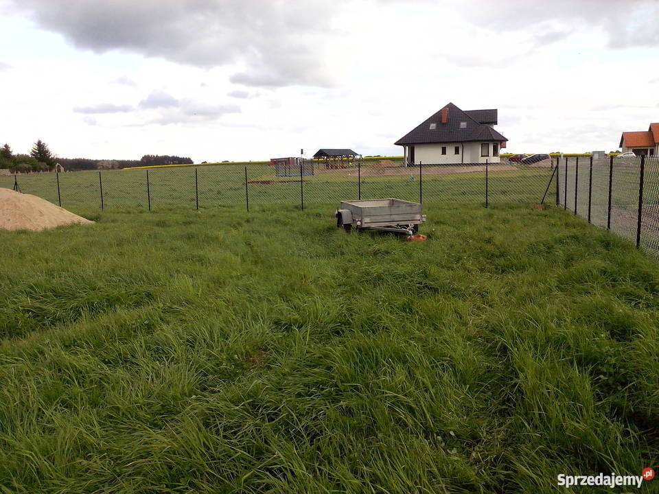 Ogrodzona działka budowlana pod budowę piasek i warmińsko-mazurskie Nidzica