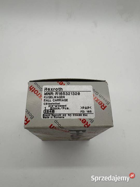 Rexroth R165321320 Wózek liniowy Warszawa