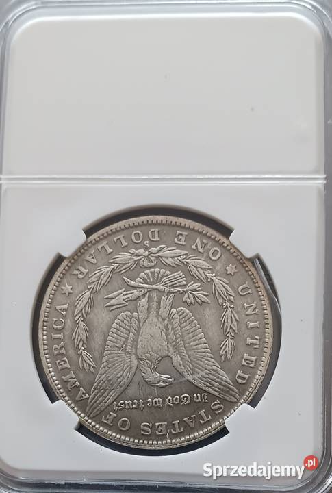 1 Dolar USA 1901 r Morgan men S Slab Kopia Konin
