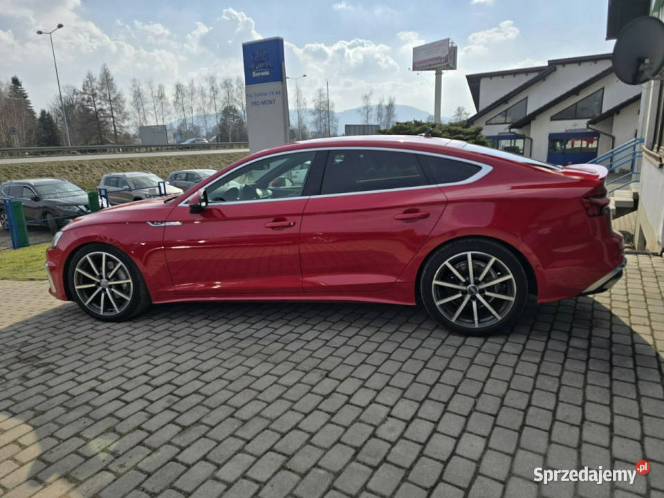 Audi A5 Sportback Quattro SLine 32770 F5 asystent pasa ruchu śląskie Ustroń