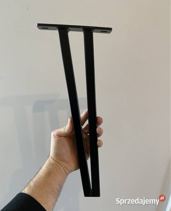 Czarne Nogi metalowe70 Noga loft Stolik kawowy Bochnia