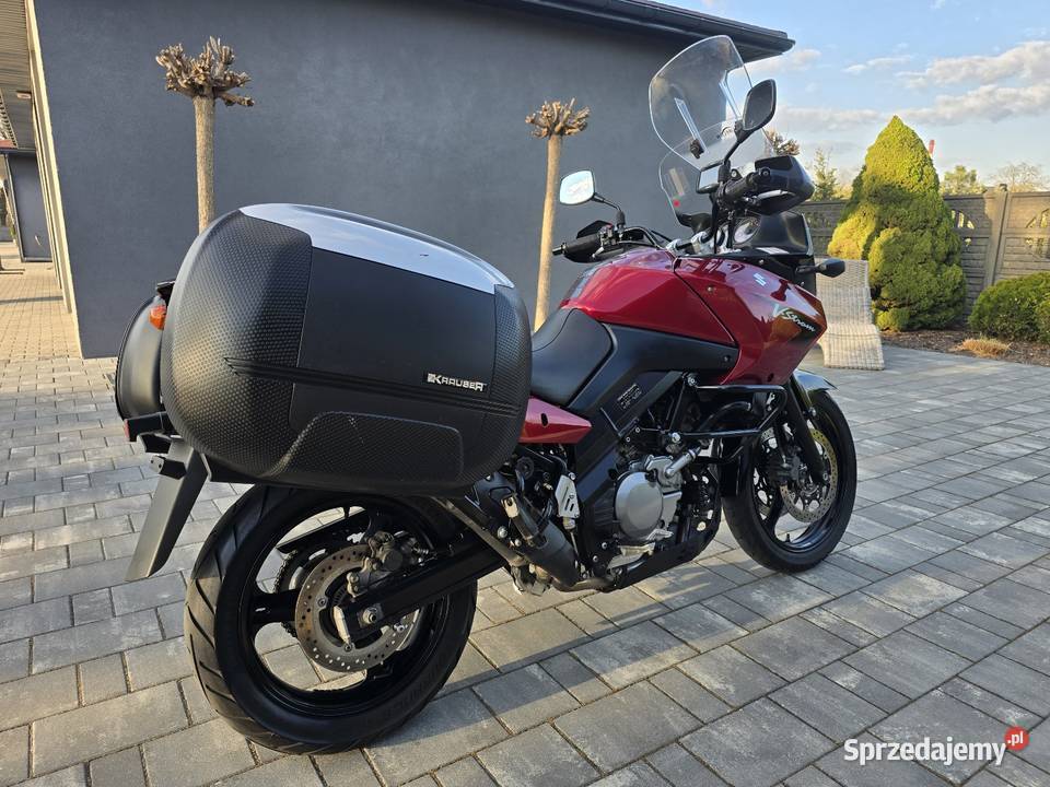 Suzuki Dl650 VStrom Serwisie Kufry Navi Sieradz