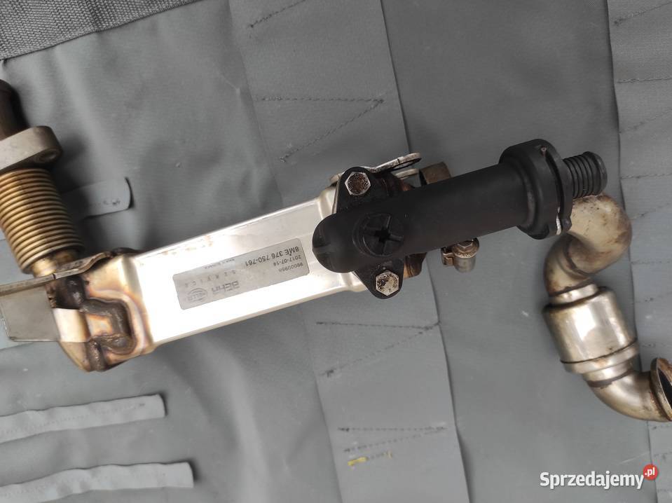 Chłodnica EGR z termostatem BMW 30 Diesel śląskie Bytom