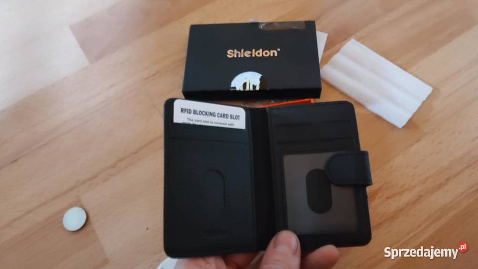 Shieldon Portfel Etui Na 3 Karty Książ Wielkopolski