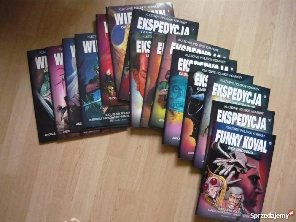 15 Tomów KULTOWE POLSKIE KOMIKSY Ekspedycja Pozostałe Warszawa sprzedam