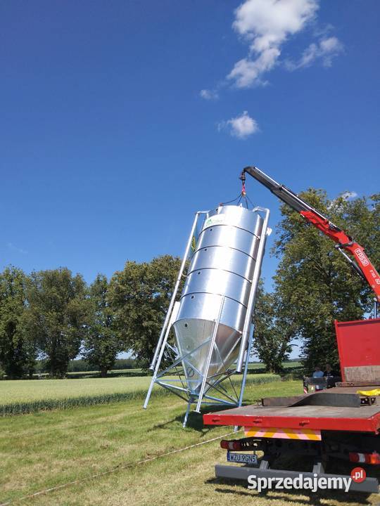 zbiorniki zbożowe silosy paszowe lejowe Grajewo