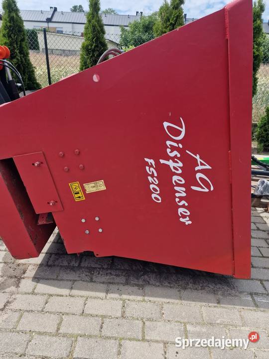 Dyspenser AG FS200 do torfu sieczki słomy i nieuszkodzony Janków Przygodzki