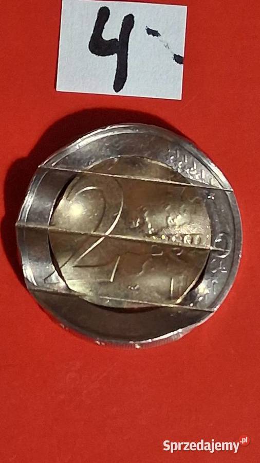 Luxemburg 2 Euro 2012 Error Rare Numizmatyka Kołobrzeg
