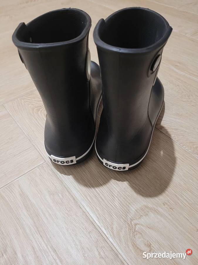 Sprzedam kalosze damskie CROCS czarne Juant Wrocław