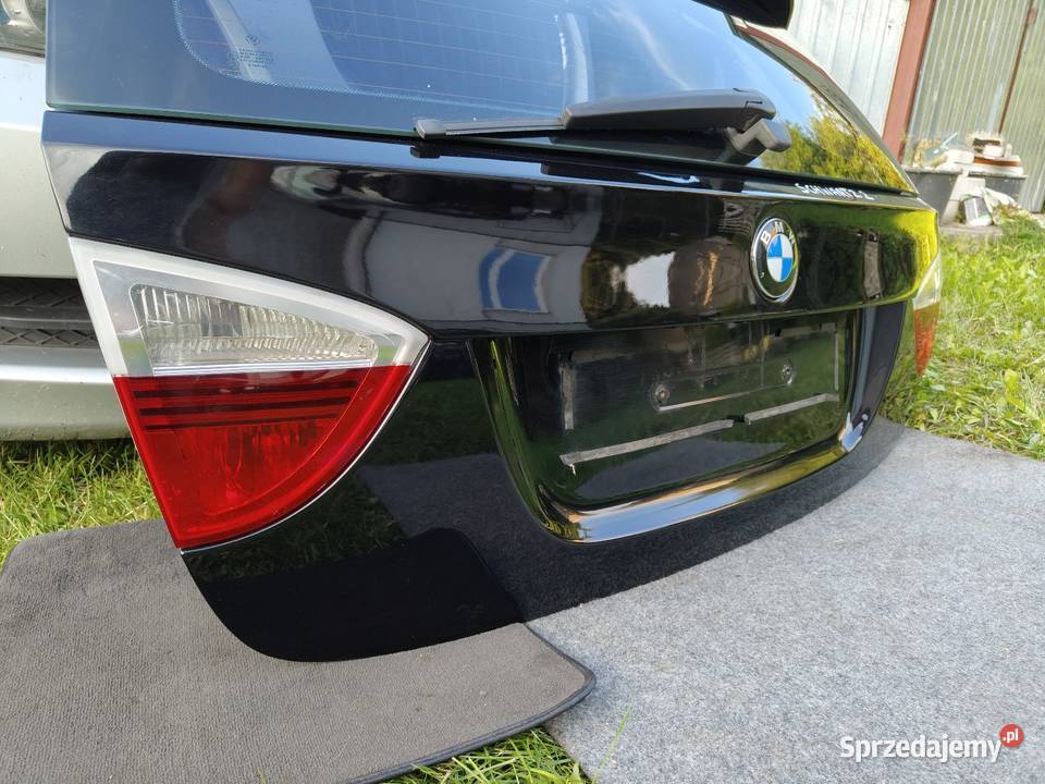 Bmw e91 tylna klapa schwarz2 łódzkie Aleksandrów Łódzki