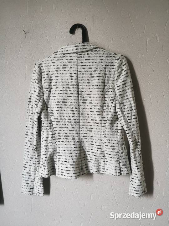Biało czarny żakiet Kraków