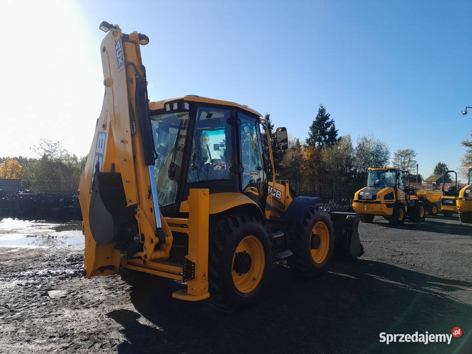 JCB 4CX 2022R JOYSTICK SZYBKOZŁĄCZE KLIMA CAT Krotoszyn sprzedam