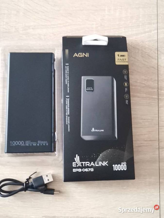 POWERBANK EXTRALINK 10000 mAh 225W 2x USBA USBC sprzedam