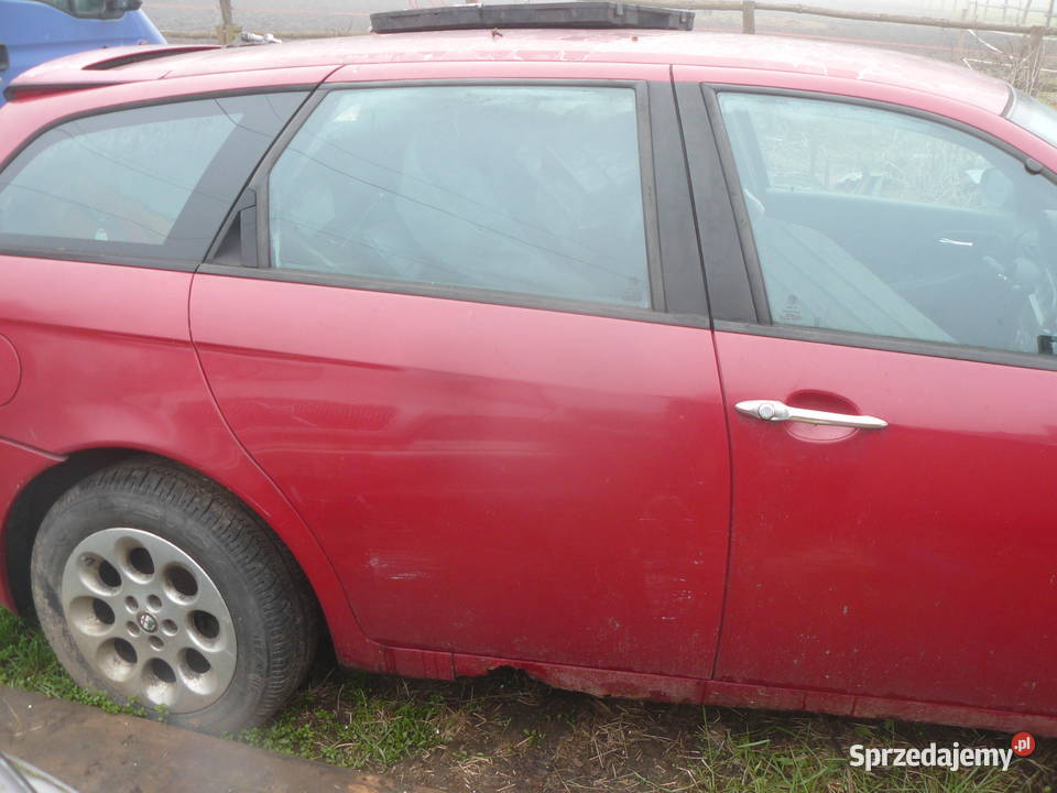 Drzwi prawe lewe przód tył Alfa Romeo 156 części blacharskie Karoseria Kraków