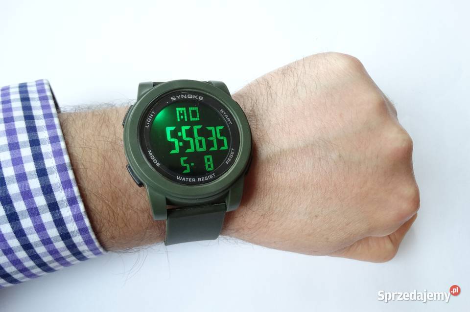 Zegarek wojskowy elektroniczny cyfrowy Synoke Zegarki Gorzów Wielkopolski sprzedam