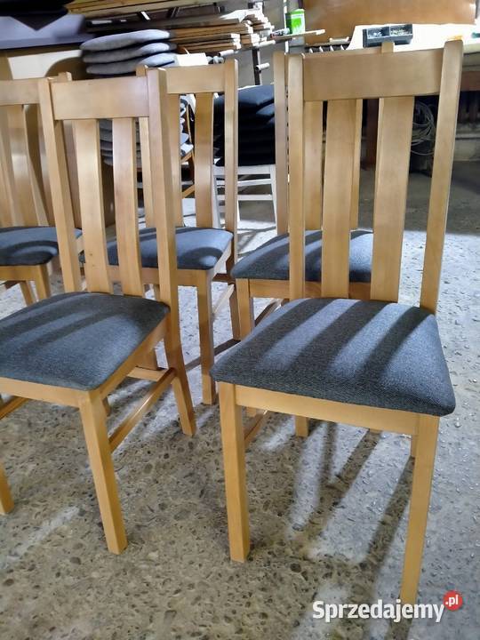 Nowoczesne krzesła bukowe Krzesła Sieradz