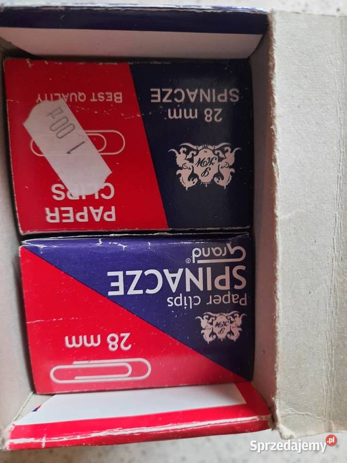 Spinacze biurowe 28 mm nowe duża ilość Częstochowa