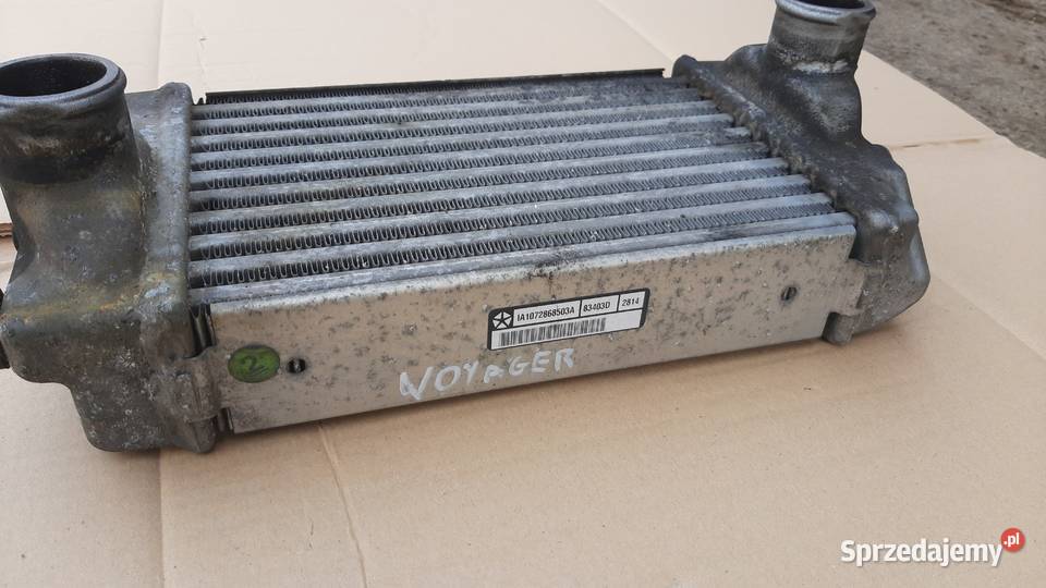 chłodnica powietrza intercooler chrysler voyager