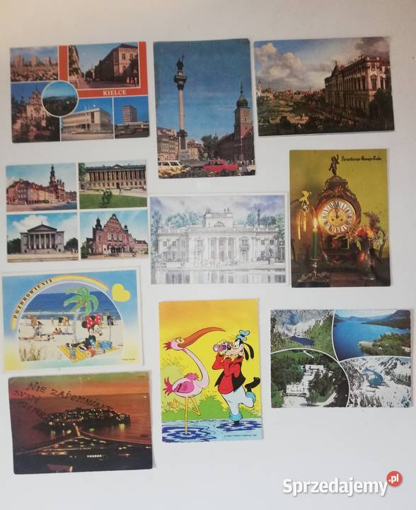 Pocztówki z epoki PRL Tanio Warszawa