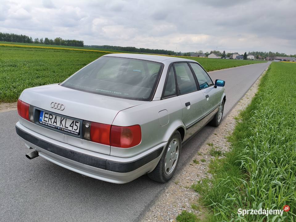 Audi 80 B4 1992 AUTOMAT 20 115 LPG nieuszkodzony łódzkie Radomsko