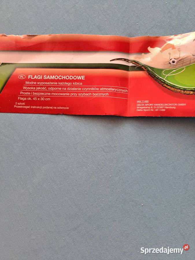 2 Flagi 2 Pokrowce na lusterka Flaga Polska